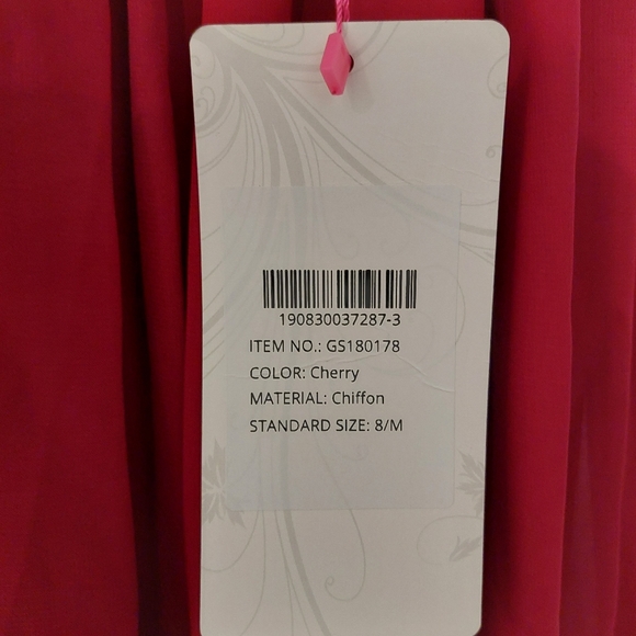 Bridal Glee Cherry Bridesmaid Gown - Picture 5 of 6